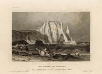 unbekannt - Die Felsen von Etretat - o.J. - Stahlstich