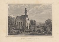 A. Rottmann - Kapelle bei Hofheim - o.J. - Stahlstich