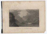 L. Daut - Der Horeb in der arabischen Wüste - o.J. - Stahlstich