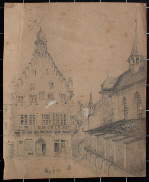 unbekannt - Markt Bad Kreuznach - o.J. - Zeichnung