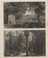 Unbekannter Künstler - Istenia und Beyazit-Moschee -...