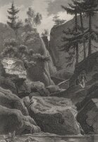 G. Heisinger - Wasserfall in Langhennersdorf - o.J. -...