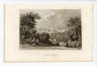 Johann Georg Martini - Alnwick-castle - 1848 - Stahlstich