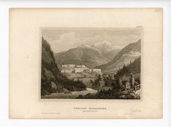 unbekannt - Festung Bressenone - o.J. - Stahlstich