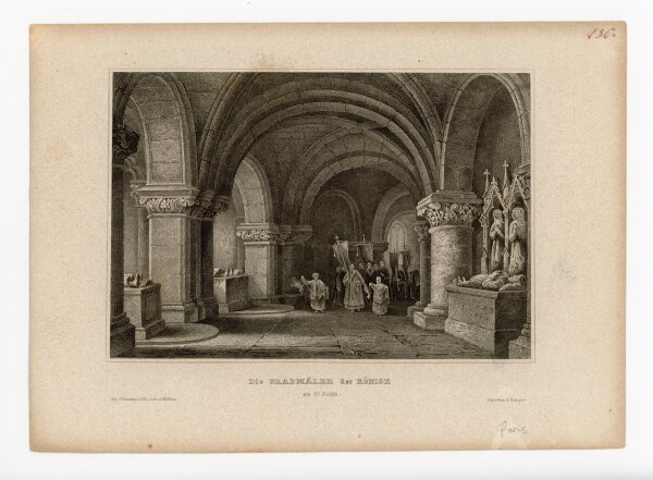 unbekannt - Die Grabmäler der Könige - o.J. - Stahlstich