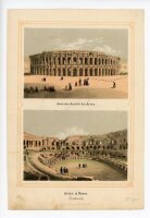 unbekannt - Arena in Nimes - o.J. - Farblithografie