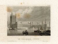 unbekannt - Die Parlaments-Häuser in London - o.J. -...