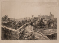 Albert Berg - Meisterburg - o.J. - Radierung