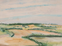 Gerhard Schulte-Dahling - Felder - o.J. - Aquarell