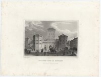 C. F. - Isarthor in München - 1837 - Stahlstich