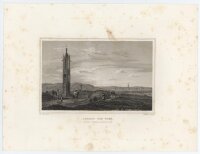 Johann Poppel - Stadtansicht von Wien - 1837 - Stahlstich