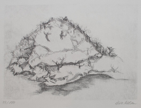 Dörte Nielsen - Hügel - o.J. - Lithografie