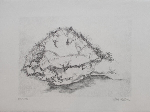 Dörte Nielsen - Hügel - o.J. - Lithografie