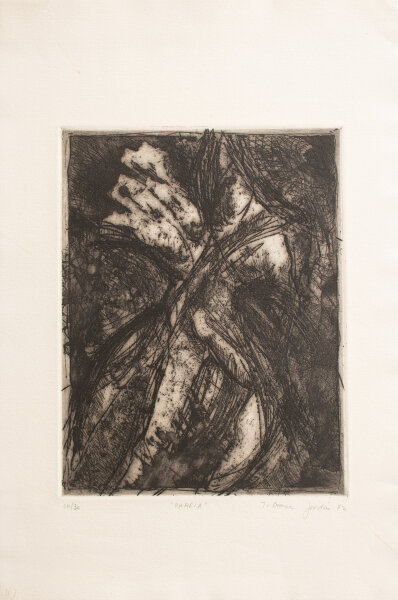 T. Grasa Jordán - Pareia - 1972 - Radierung
