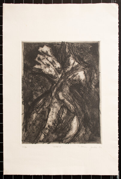 T. Grasa Jordán - Pareia - 1972 - Radierung