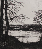 M. D. - Seeufer - 1978 - Radierung