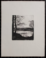 M. D. - Seeufer - 1978 - Radierung