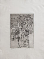 M. Schneemann - ohne Titel - 1977 - Radierung