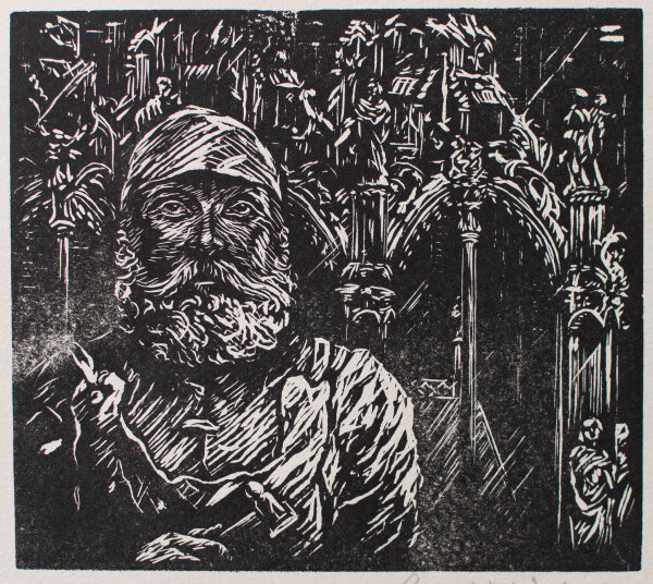 Leopold Wächtler - Steinmetz - o.J. - Holzschnitt