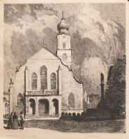 unleserlich signiert - Sankt Stephan, Lindau im Bodensee...