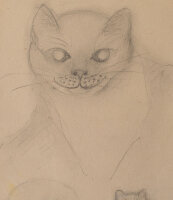 unbekannt - Katze - o.J. - Zeichnung