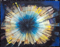 unbekannt - Geometrischer Zyklus - 1985 - Aquarell,...