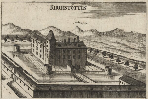 Georg Matthäus Vischer - Schloss Kirchstötten - 1672 - Kupferstich