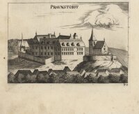 Georg Matthäus Vischer - Schloss Praunstorff - 1672 - Kupferstich