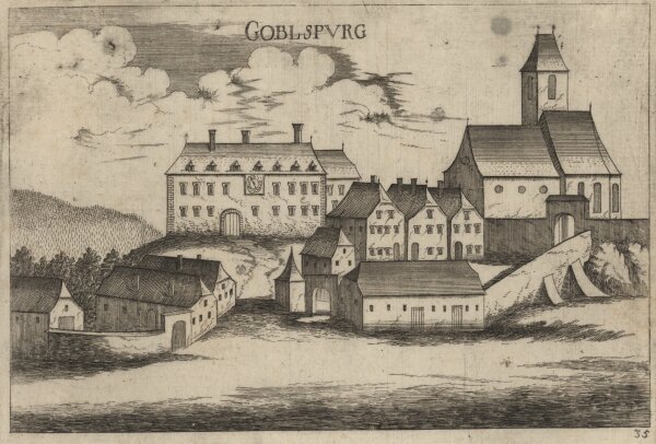 Georg Matthäus Vischer - Schloss Gobelsburg - 1672 - Kupferstich