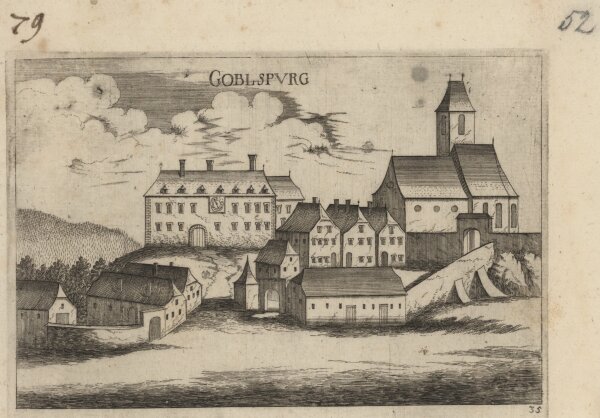 Georg Matthäus Vischer - Schloss Gobelsburg - 1672 - Kupferstich