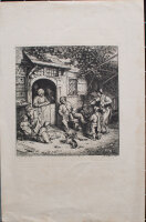 Adriaen van Ostade - Der Geiger - o.J. - Radierung