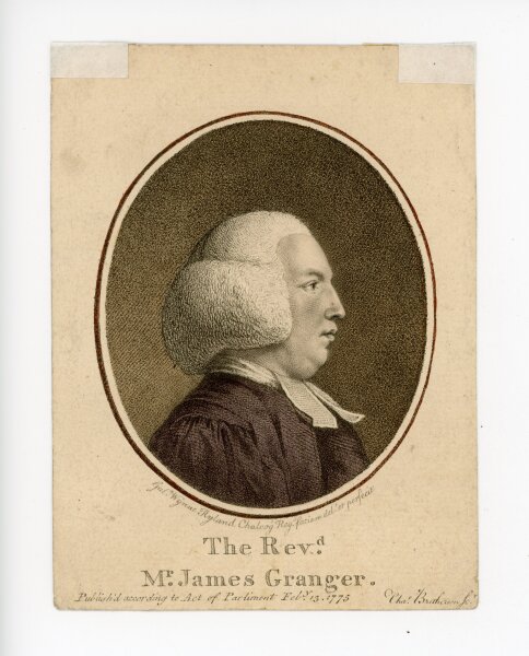 Charles Bretherton - Bildnis des James Granger - o.J. - Kolorierte Lithografhie