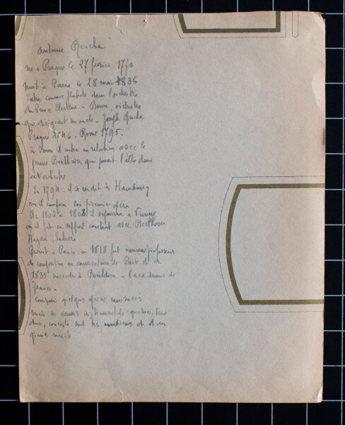 Charles Louis Constans nach Salomon Guillaume Counis - Porträt Anton Reicha - o.J. - Lithografie