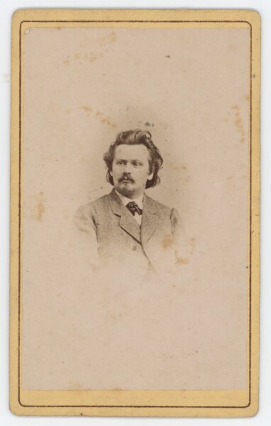 Hermann Heckmann - Porträt - o.J. - Albuminabzug