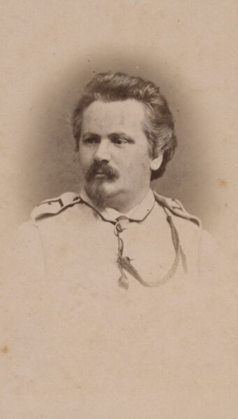 Hermann Heckmann - Porträt - o.J. - Albuminabzug