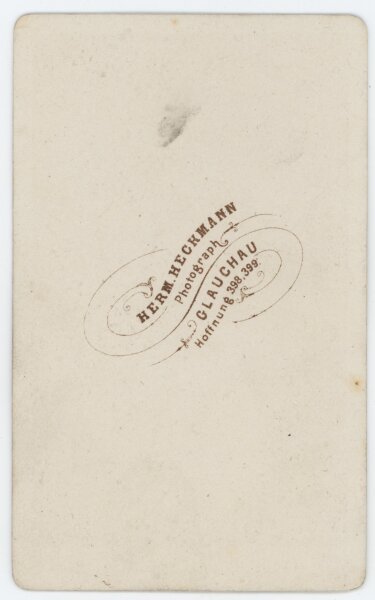 Hermann Heckmann - Porträt - o.J. - Albuminabzug