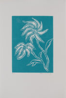 Menzel - Verschlingung - 1966 - Holzschnitt