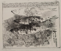 unleserlich signiert - Mao Spruch - 1971 - Lithografie