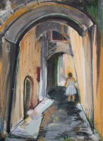 Gerhard Schulte-Dahling - Straßenansicht auf Rhodos...