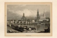 Adolphe Rouargue - Dresden - o.J. - Stahlstich