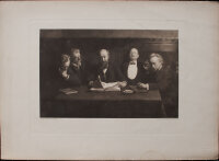 Alfred Jacobsens - En udstillingskomité/Ein Ausstellungsausschuss - o.J. - Heliogravur