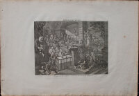 William Hogarth - Paul before Felix - o.J. - Kupferstich