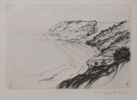 Ottohans Beier - Strandlandschaft - o.J. - Radierung