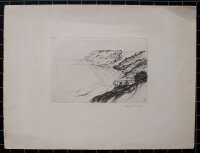 Ottohans Beier - Strandlandschaft - o.J. - Radierung