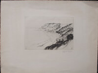 Ottohans Beier - Strandlandschaft - o.J. - Radierung