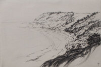 Ottohans Beier - Strandlandschaft - o.J. - Radierung