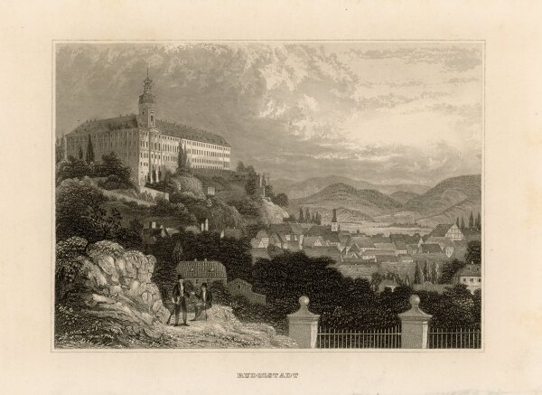 unbekannt - Rudolstadt - o.J. - Stahlstich