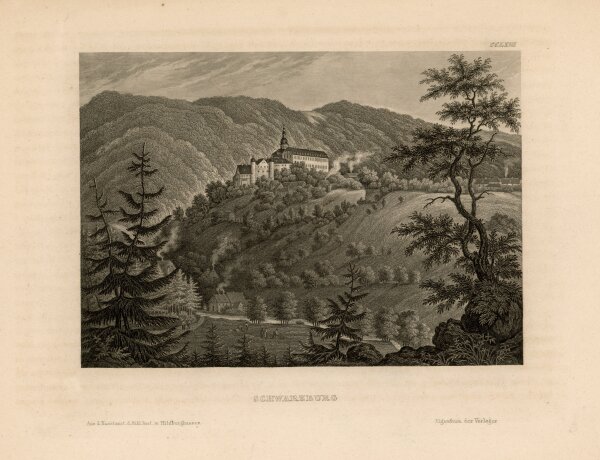 unbekannt - Schwarzburg - o.J. - Stahlstich