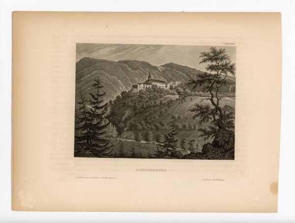 unbekannt - Schwarzburg - o.J. - Stahlstich