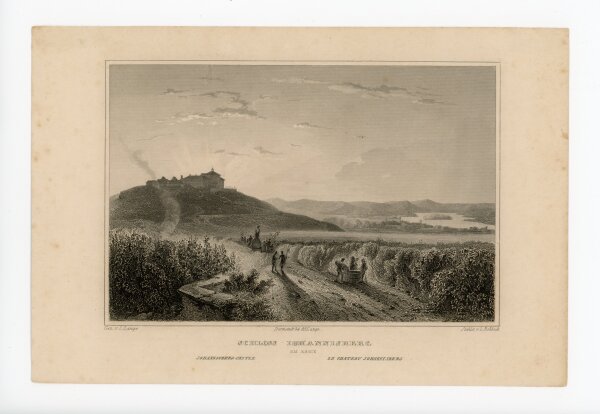 Ludwig Rohbock - Schloss Johannisberg - o.J. - Stahlstich